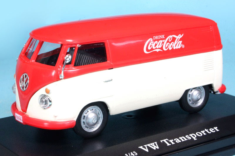コカコーラ ホリデーキャラバン　ミニカー コカコーラコレクション 1/43 フォルクス ワーゲン カーゴ バン