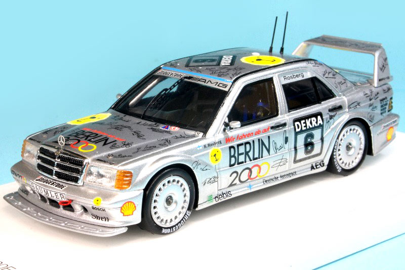 1/43 HPI MIRAGE メルセデス ベンツ 190E #17 R.Asch 1992 DTM