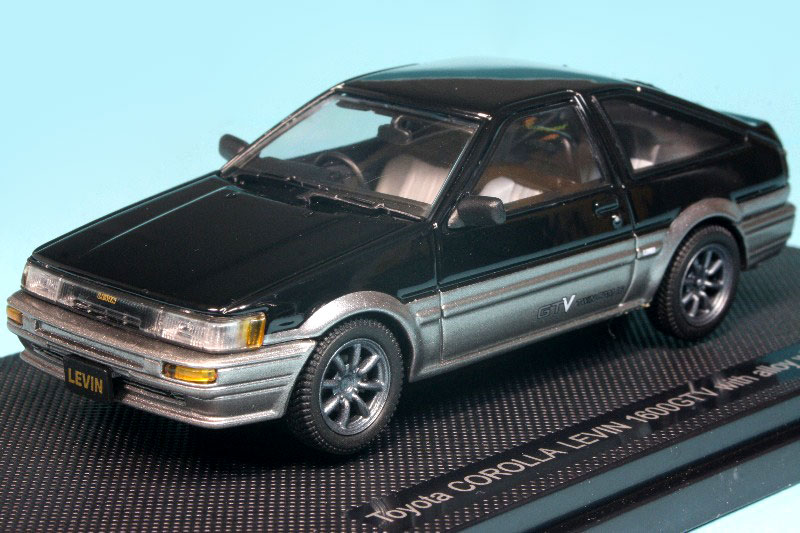 エブロ 1/43 トヨタ カローラ レビン 1600 GTV アルミホイール