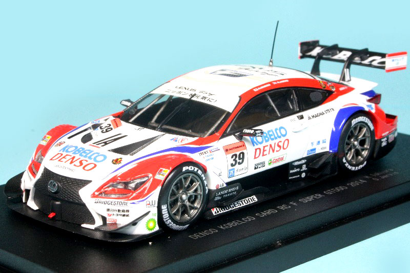 エブロ 1/43 デンソー コベルコ サード RC F スーパーGT 2014 No.39 45068