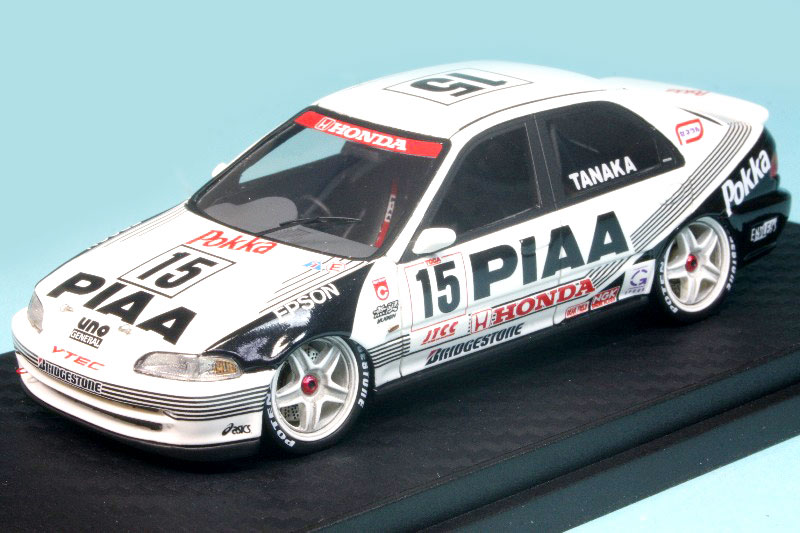 イグニッションモデル 1/43 PIAA シビック VTEC JTCC 1994 No.15
