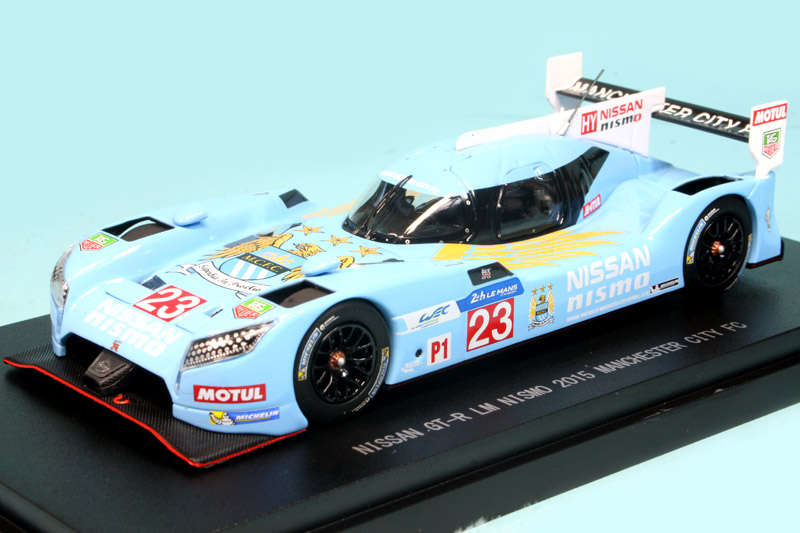 エブロ 1/43 ニッサン GT-R LM NISMO 2015 マンチャスター シティ FC 45251