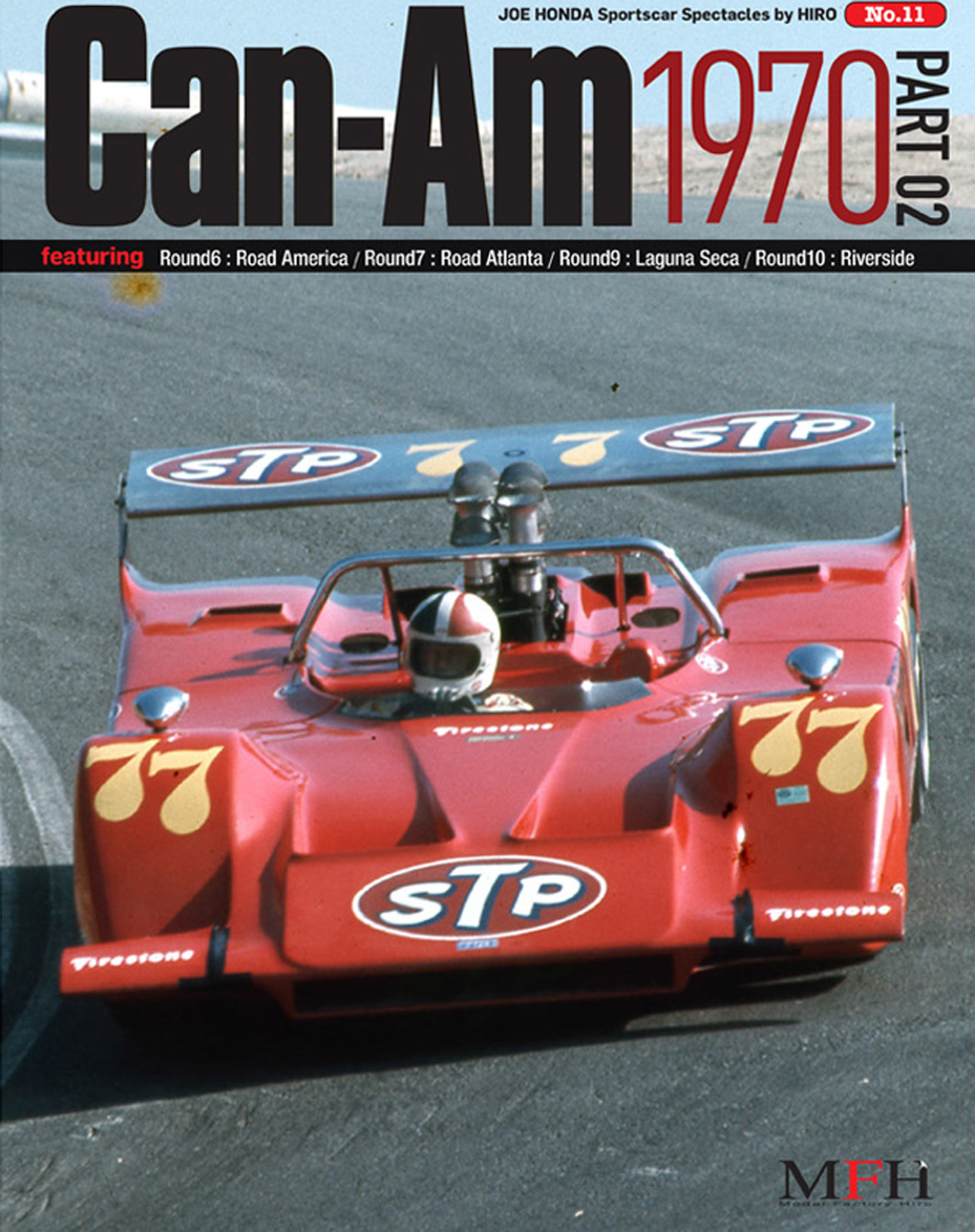 洋書　シャパラルのレーシングカー【30周年記念 写真集】カンナム F1等　豪華本 Joe Honda Sporscar Spectacles Vol.11 『カンナム 1970 パート2