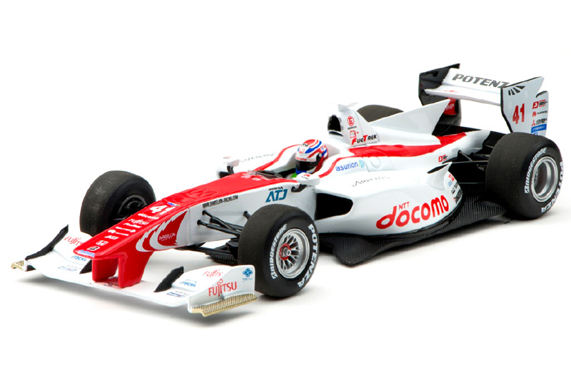 エブロ 1/43 DOCOMO DANDELION M41Y SF14 スーパーフォーミュラ 2014 武藤英紀 45131