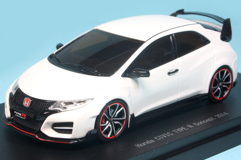エブロ 1/43 ホンダ シビック タイプR コンセプト 2014 チャンピオン