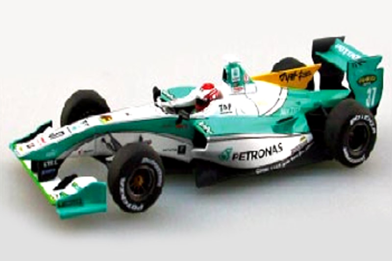 エブロ 1/43 ペトロナス トムス SF14 スーパーフォーミュラ 2014 中嶋一貴 45127