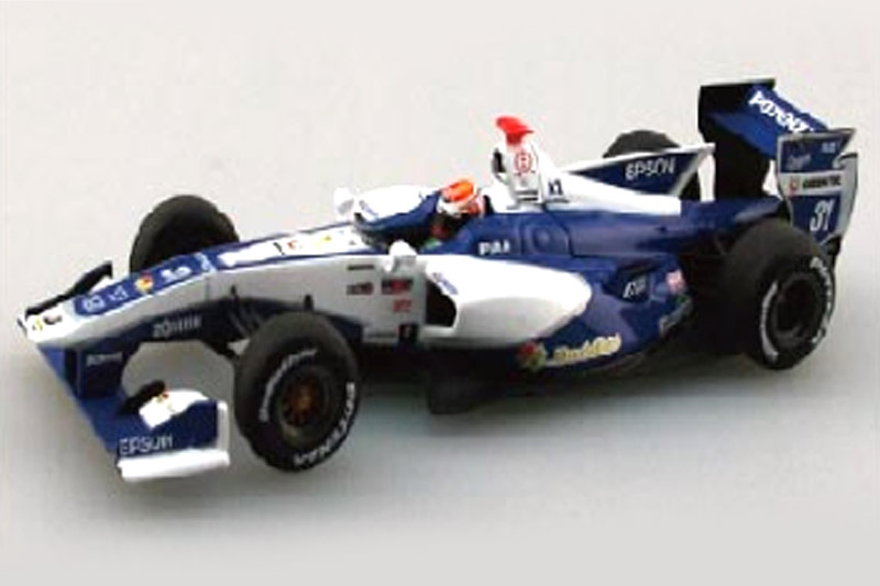 エブロ 1/43 NAKAJIMA RACING SF14 スーパーフォーミュラ 2014 中嶋大祐 45124