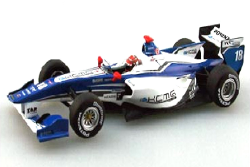 エブロ 1/43 KCMG Elyse SF14 スーパーフォーミュラ 2014 中山雄一 45121