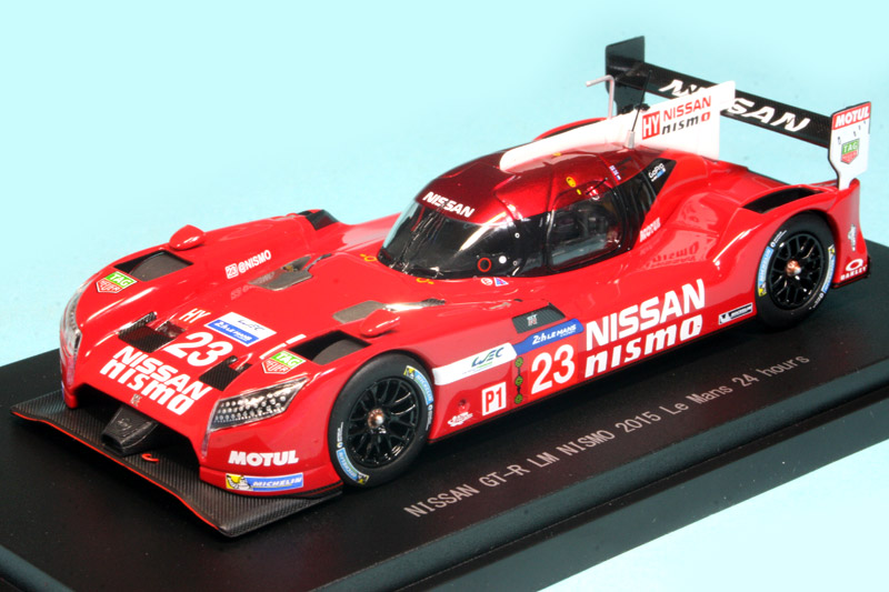 エブロ 1/43 ニッサン GT-R LM ニスモ ルマン 24h 2015 No.23