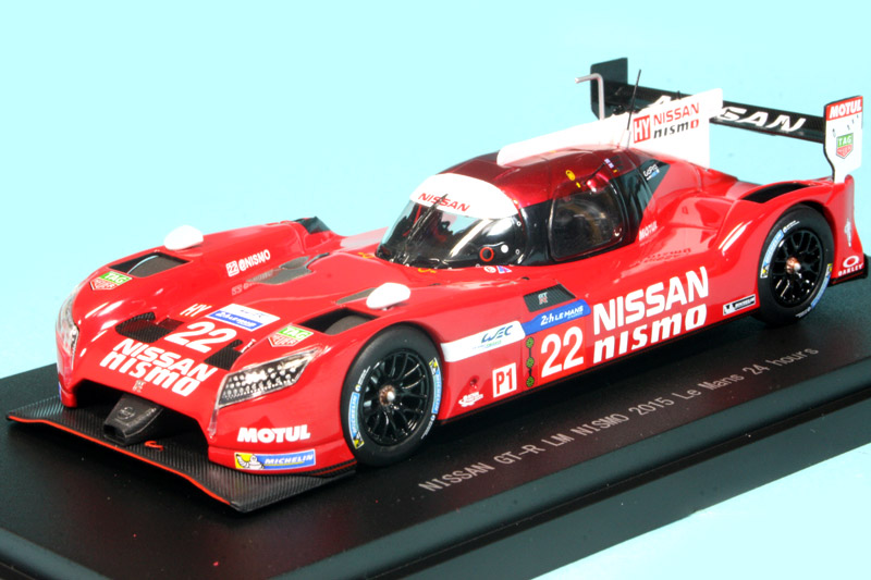 エブロ 1/43 ニッサン GT-R LM ニスモ ルマン 24h 2015 No.22 45255