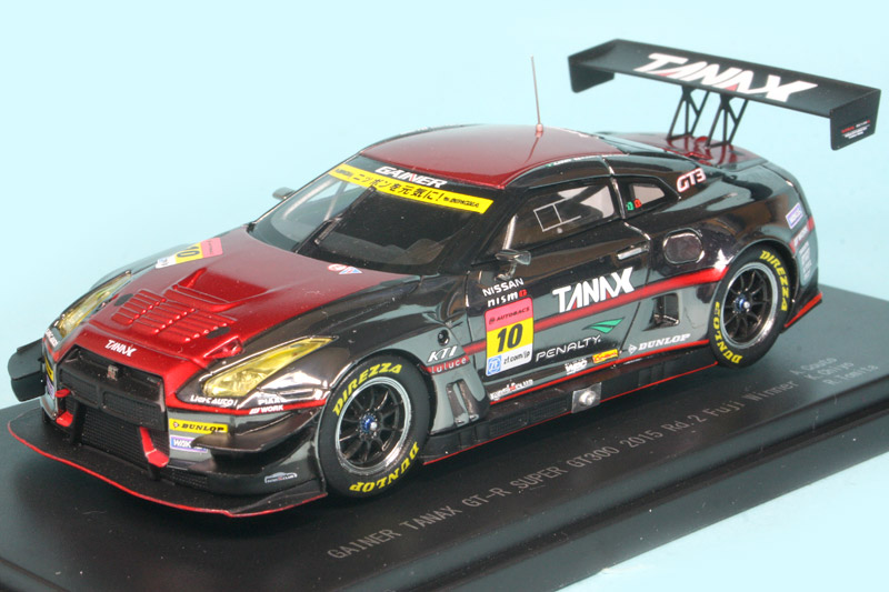 エブロ 1/43 GAINER TANAX GT-R スーパーGT 2015 Rd.2 富士 Winner No.10 45291