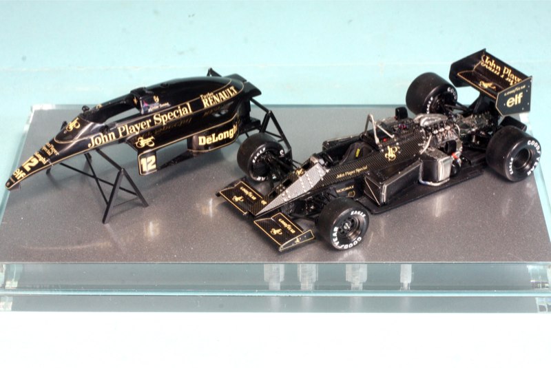 m*u様 （カスタム品）1/43 PMA ロータス・ルノー98T アイルトン・セ ミニチャンプス 1/43 ロータス ルノー 98T アイルトン セナ 1986