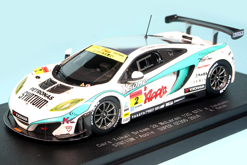 エブロ 1/43 SYNTIUM Apple マクラーレン MP4-12C スーパーGT