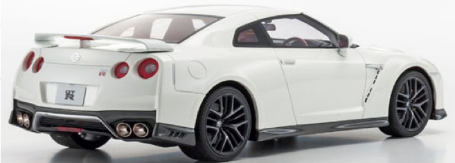 京商 1/18 ニッサン GT-R 2017 ホワイトパール サムライシリース