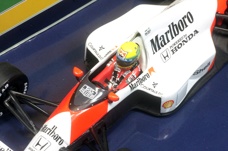 ミニチャンプス 1/43 マクラーレン ホンダ MP4/5 1989 A.セナ 