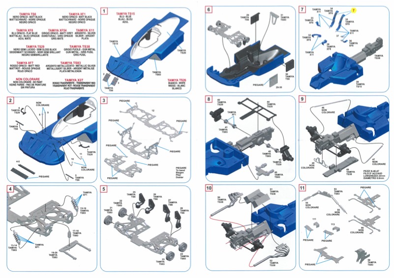 タメオ 1/43 メタルキット ティレル P34/2 フォード 日本GP 1977 R
