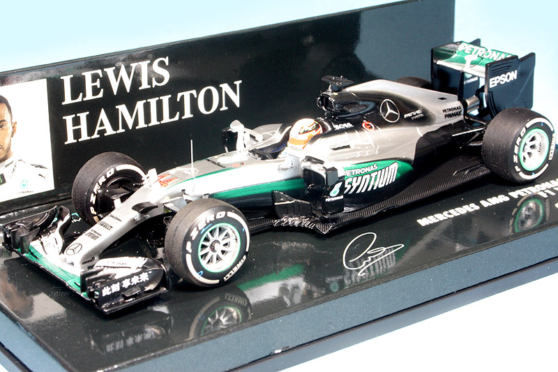 ミニチャンプス 1/43 メルセデス AMG ペトロナス W07 ハイブリッド