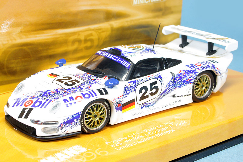 ミニチャンプス 1/43 ポルシェ 911 GT1 ルマン 24h 1996 No.25 403966625