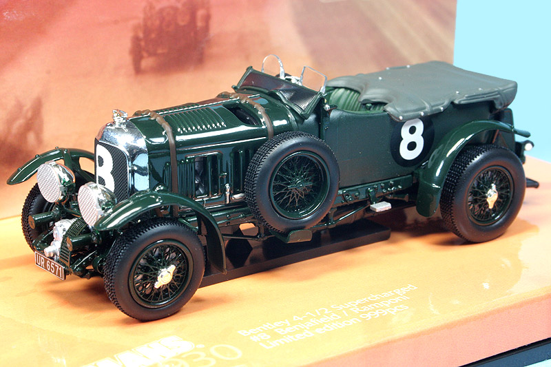 ミニチャンプス 1/43 ベントレー 4-1/2 ルマン 1930 No.8 403139534