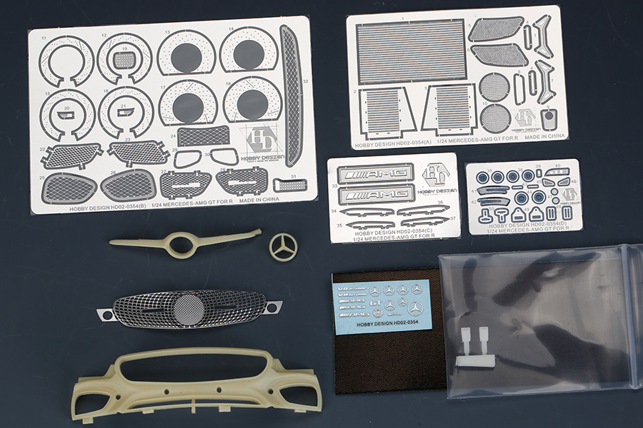 ホビーデザイン 1/24 メルセデス ベンツ AMG GT ディティールアップ