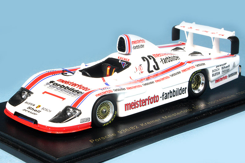 レースランド特注スパーク 1/43 ポルシェ 936/82 DRM ホッケンハイム