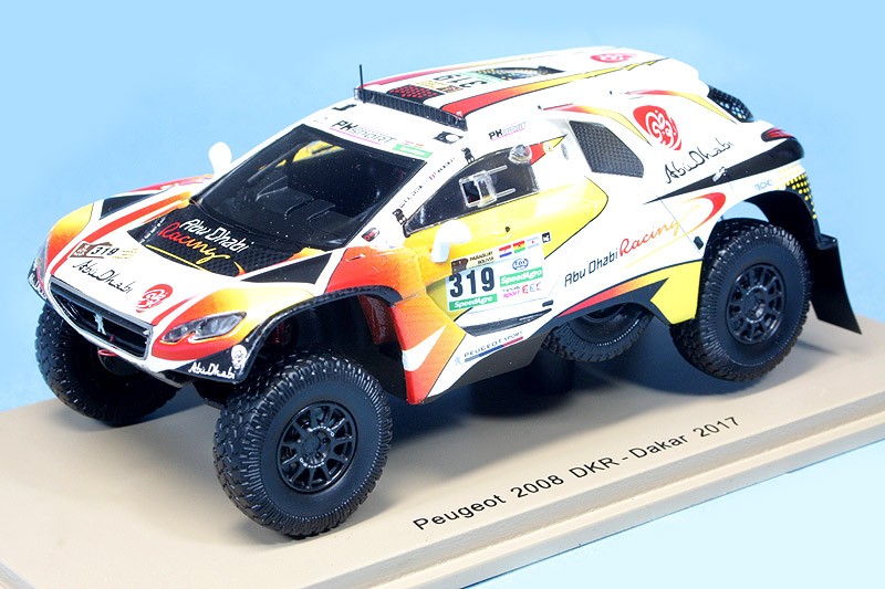 スパーク 1/43 プジョー 3008 DKR ダカールラリー 2017 No.319