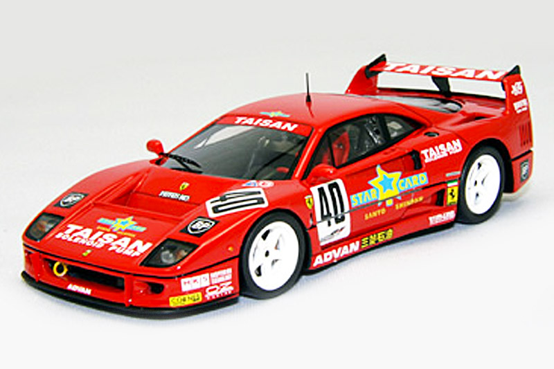43950 - エブロ 1/43 タイサン スターカード フェラーリ F40