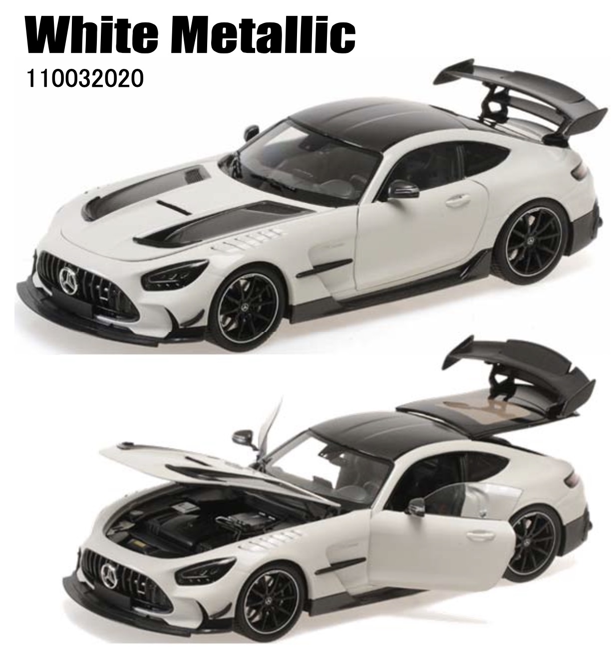 予約] ミニチャンプス 1/18 メルセデス-AMG GT ブラックシリーズ