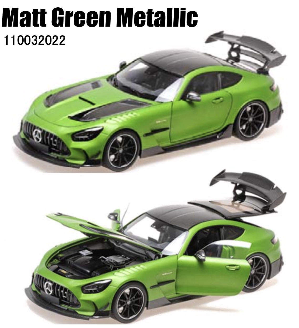 ミニチャンプス 1/18 メルセデス AMG GT ブラックシリーズ 2020