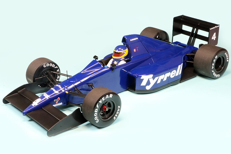 ミニチャンプス 1/18 ティレル 018 フォード メキシコGP 1989