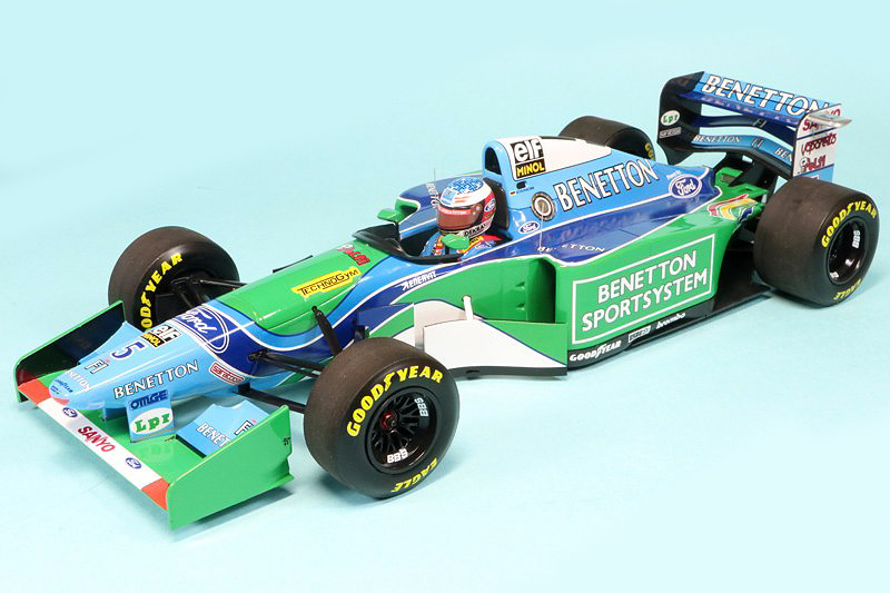 ミニチャンプス 1/18 ベネトン B194 フォード カナダGP 1994 Winner M.シューマッハ　113940605