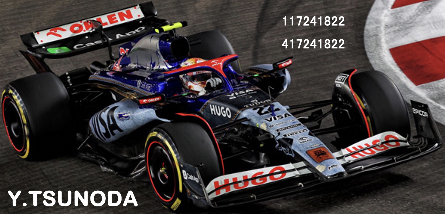 [予約] ミニチャンプス 1/18 ビザ キャッシュ RB VCARB 01 角田裕毅 シンガポールGP 2024　117241822