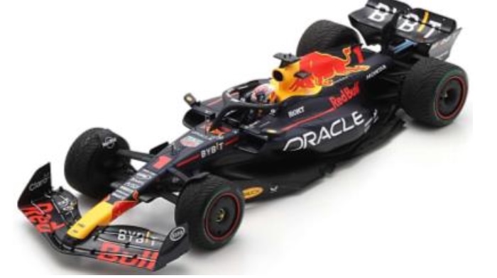 スパーク 1/12 レッドブル RB19 モナコ GP 2023 M.フェルスタッペン ウィナー　12S039