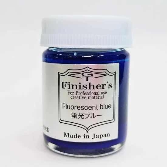 フィニッシャーズ 塗料 蛍光ブルー　fluoblue