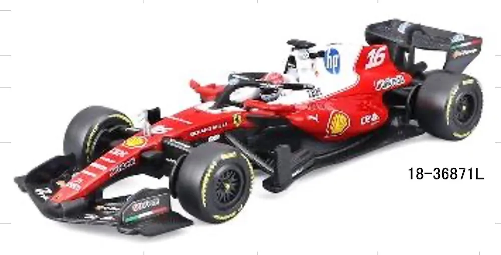 [予約] ブラーゴ 1/43 スクーデリア・フェラーリ SF-26 2026 オーストラリアGP No.16 シャルル・ルクレール ドライバー付属 クリアケース入り　18-36871L