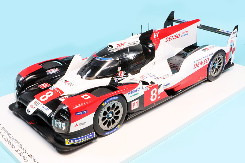 1/18スパーク Spark トヨタ TS050 ルマン 24H 2019 Amazon.com: Spark Toyota TS050 Hybrid - LE Mans 2019 : Arts