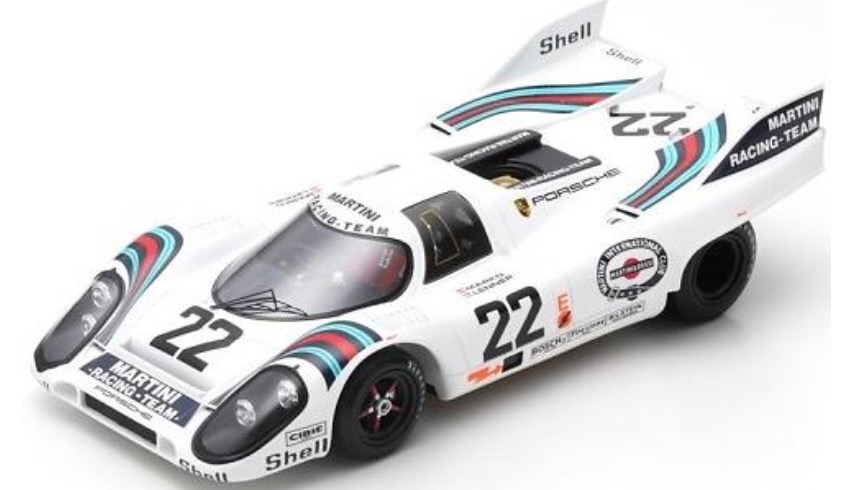 スパーク 1/18 ポルシェ 917K マルティニ ルマン 1971 No.22 ウィナー