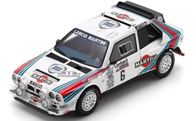 MDS RACING R01 ランチアデルタ S4 #201モデルカー 激レア ランチア デルタ S4 `86 モンテカルロラリー仕様 (プラモデル