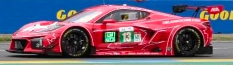 [予約] スパーク 1/18 コルベット Z06 LMGT3.R No.13 AWAレーシング ルマン 2025 O.フィダーニ - L.カーン - M.ベル　18S1071