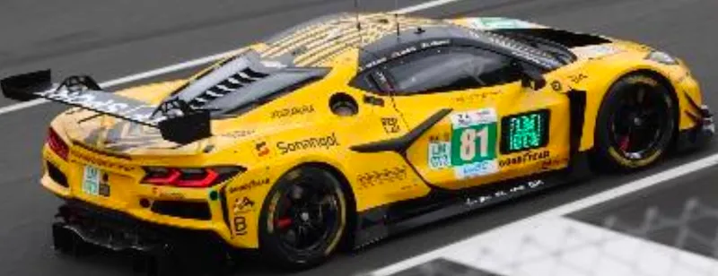 [予約] スパーク 1/18 コルベット Z06 LMGT3.R No.81 TFスポーツ LMGT3クラス3位 ルマン 2025 T.ファンロムプイ - R.アンドラーデ - C.イーストウッド　18S1078