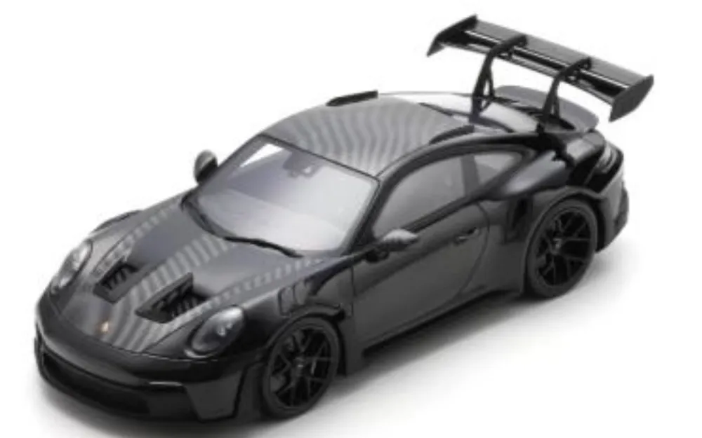 予約] スパーク 1/18 ポルシェ 911 GT3 RS 992 ブラック／ヴァイザッハ