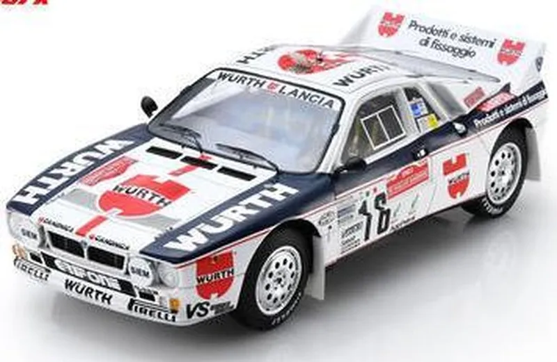 [予約] スパーク 1/18 ランチア 037 No.18 ラリー サンレモ 1983 F. タバトン - L. テデキーニ　18S1211