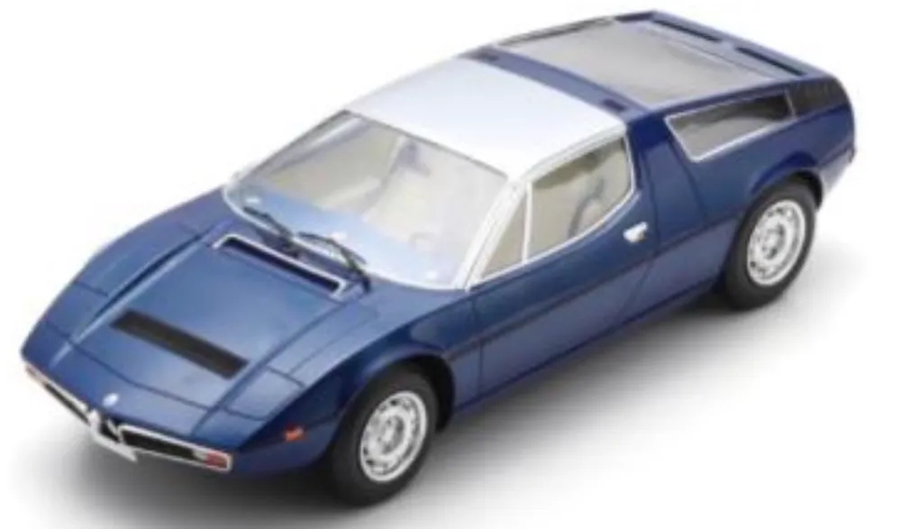 [予約] スパーク 1/18 マセラティ ボーラ 1971 ダークブルー 18S1227