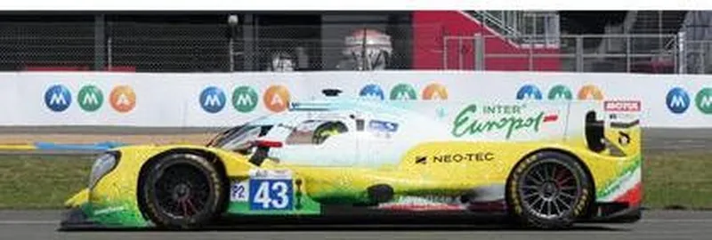 [予約] スパーク 1/18 オレカ 07 ギブソン No.43 インター ユーロポル コンペティション LMP2クラス ウィナー 24H ルマン 2026 J. スミエホウスキー - T. ディルマン - N. イェロリー　18S1336