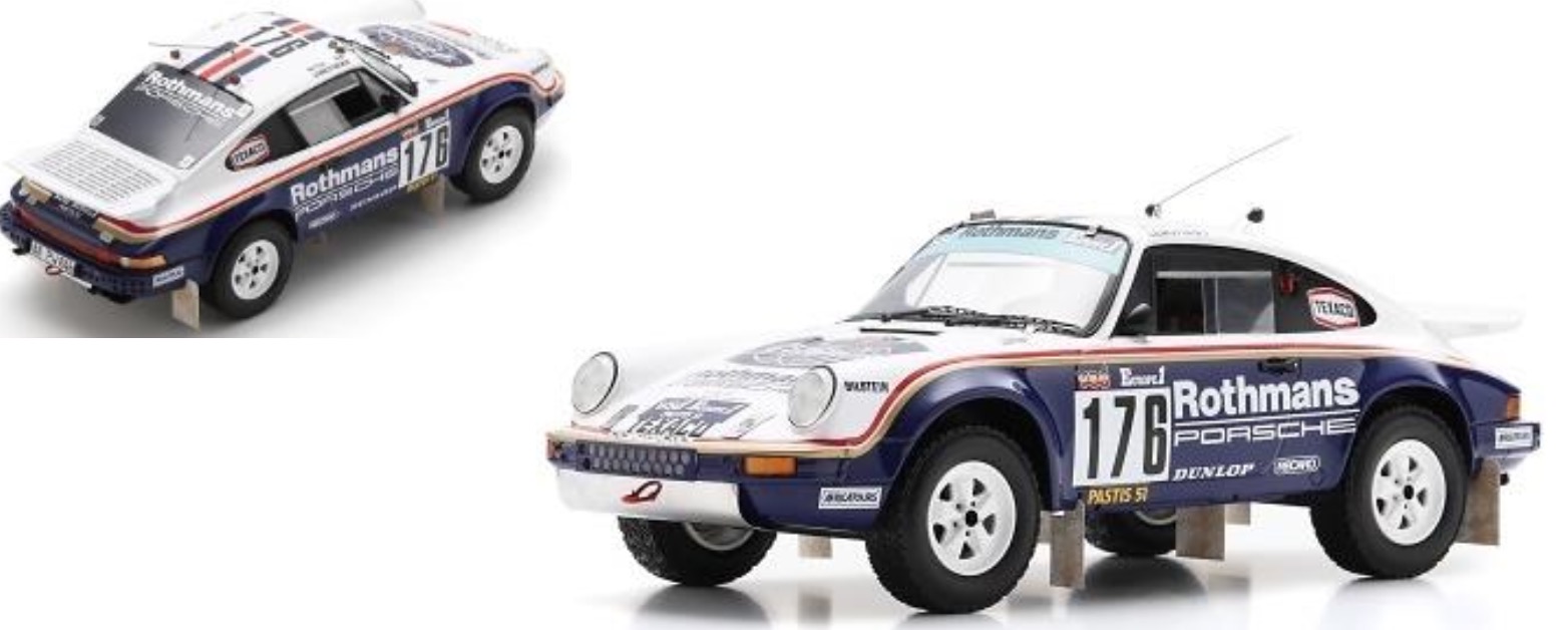 予約] スパーク 1/18 ポルシェ 911 953 カレラ 3.2 4×4