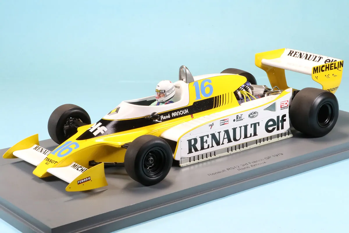 スパーク 1/18 ルノー RS12 フランスGP  1979 R.アルヌー　18S445
