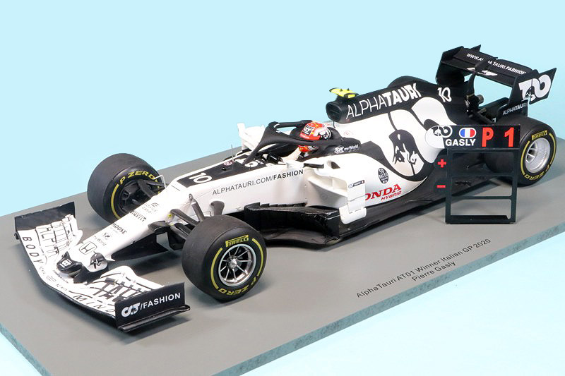 【超希少!】日本未発売 F1コレクション アルファタウリ AT01 イタリアGP スパーク 1/18 アルファタウリ AT01 イタリア モンツァGP 2020 P