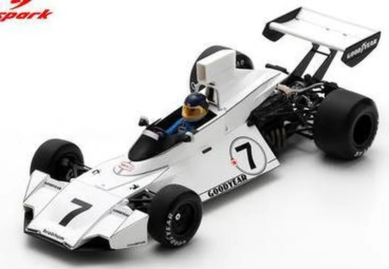 [予約] スパーク 1/18 ブラバム BT44 No.7 ウィナー 南アフリカGP 1974 カルロス・ロイテマン　18S542