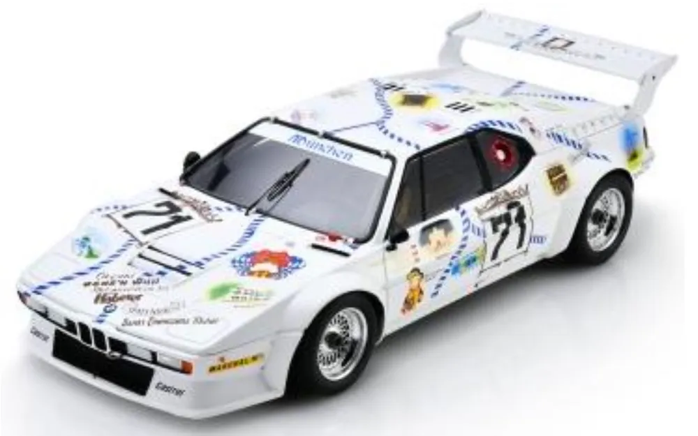 [予約] スパーク 1/18 BMW M1 No.71 ルマン 1981 C.ダナー / L.フォン・バイエルン / P.オーバンドルファー　18S616