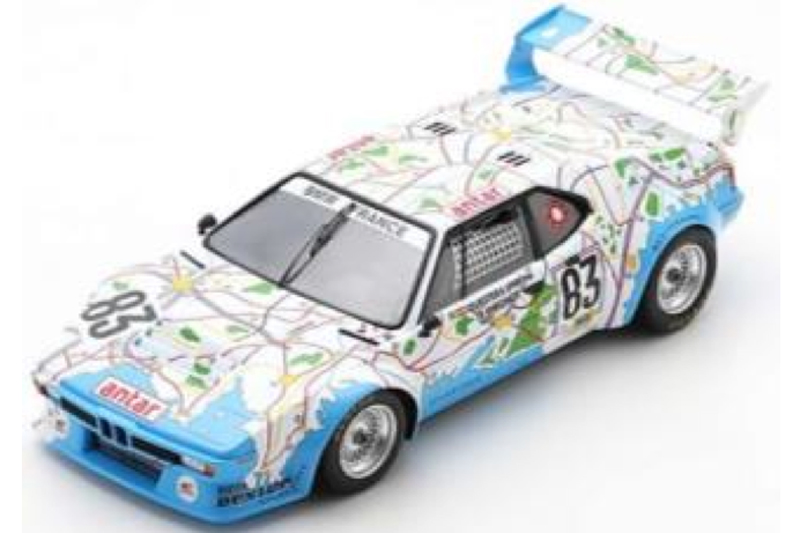 [予約] スパーク 1/18 BMW M1 ルマン 24h 1980 No.83　18S672